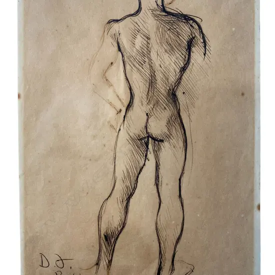 Donald Friend (Aust. 1915-1989) 'Bali',